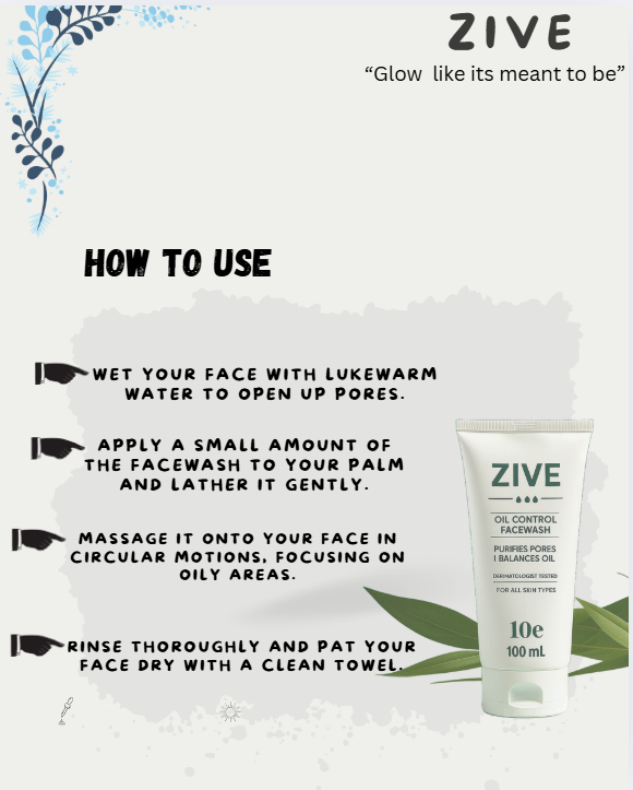Oil Control Facewash Tube 100ml