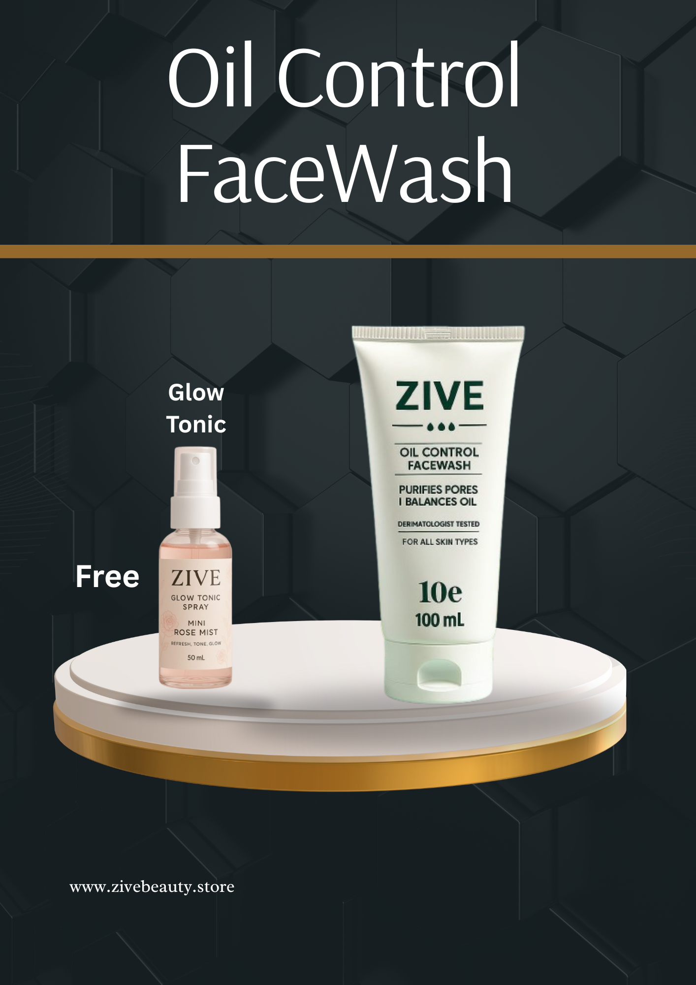 Oil Control Facewash Tube 100ml