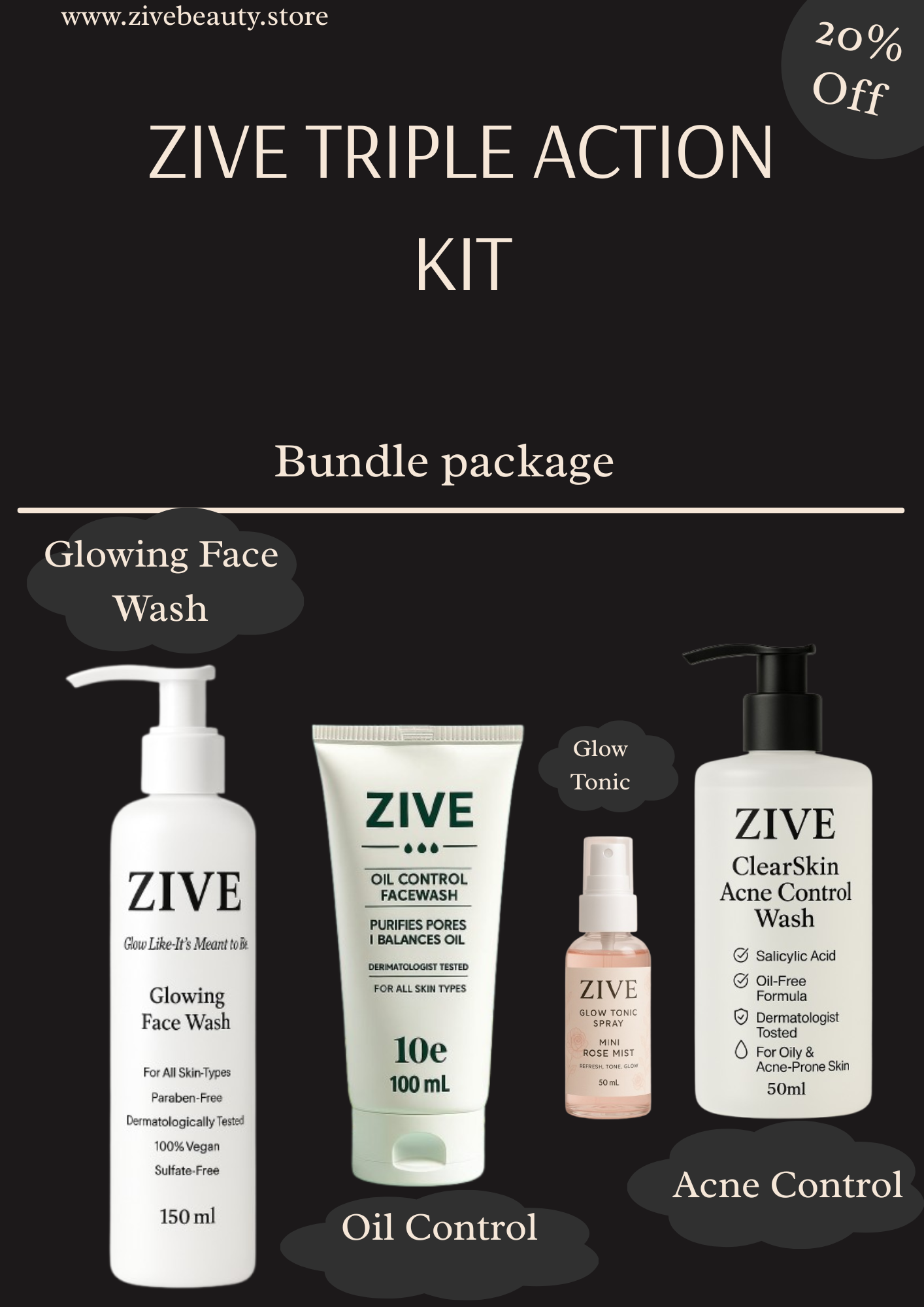 ZIve Triple Action Kit