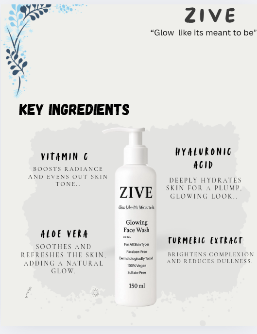 Glowing Facewash 150ml